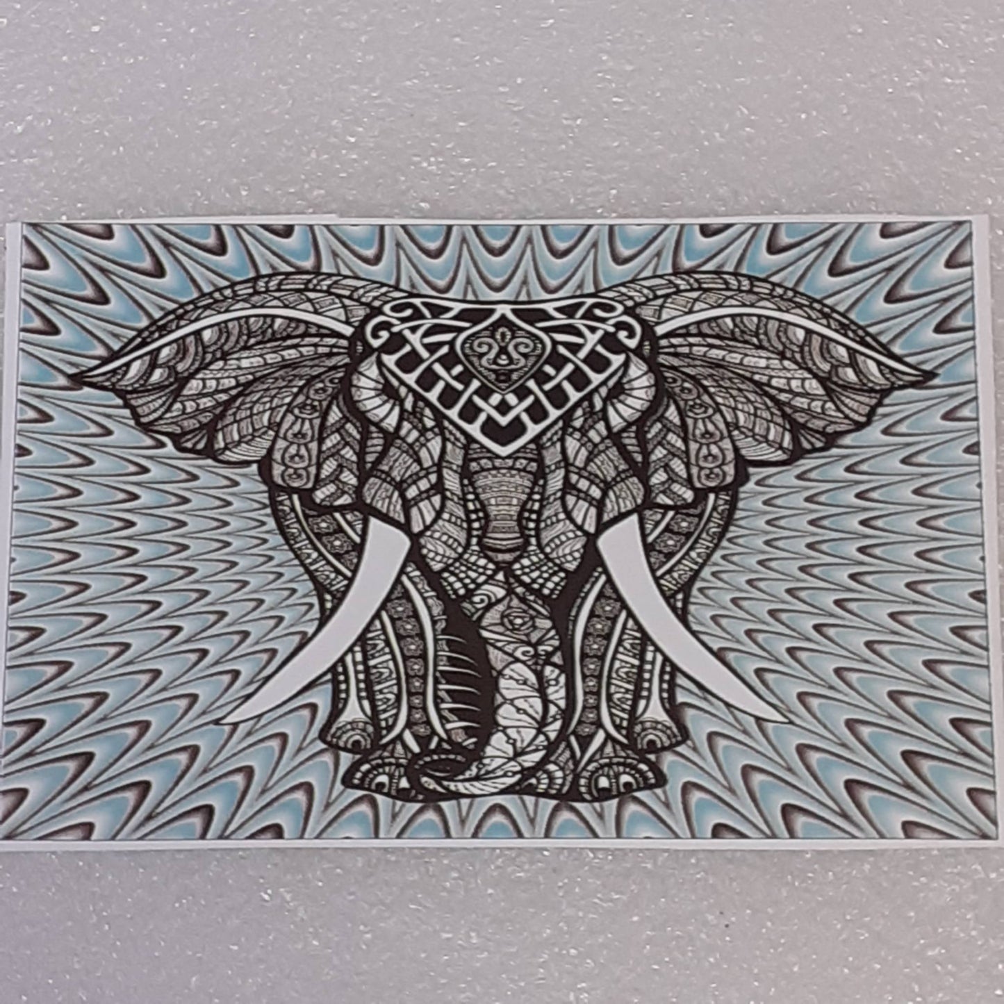 Psychedelic Elephant bedcover/wall hanging/ tapestry