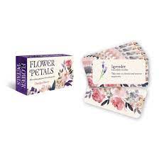 Flower Petals Mini Affirmation Cards