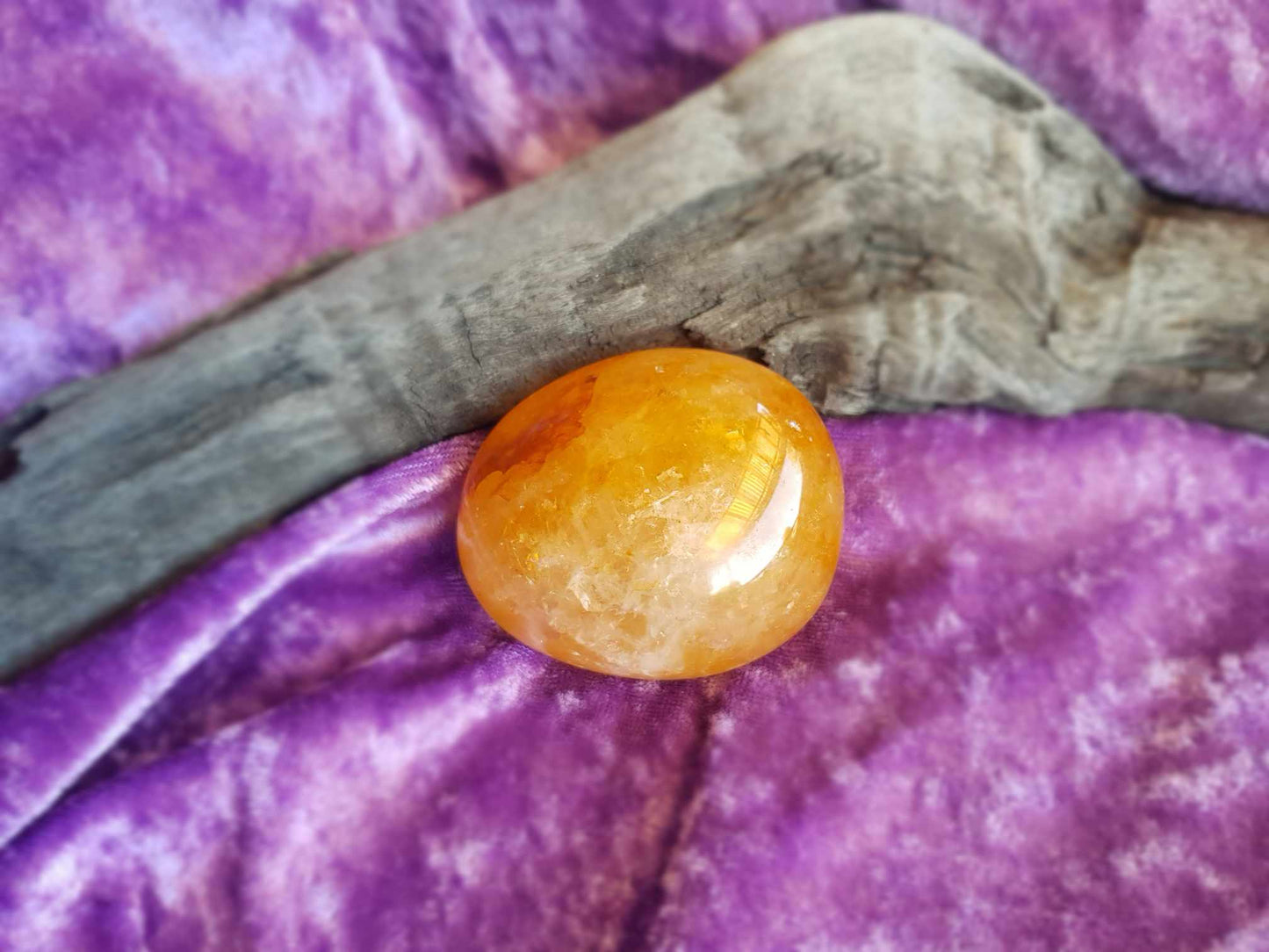 Golden Healer Palmstone
