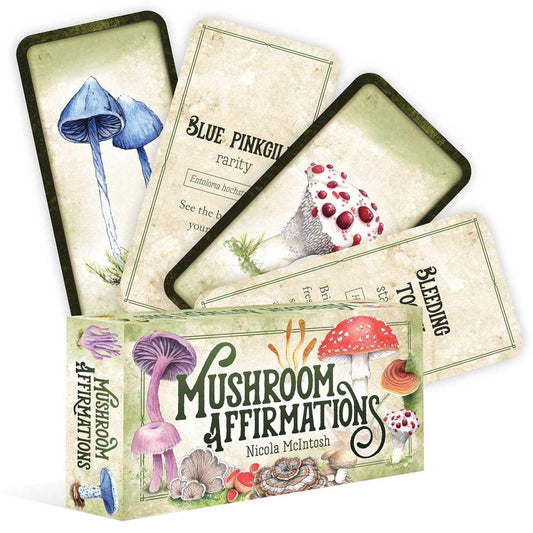 Mushroom Affirmations Mini Affirmation Cards