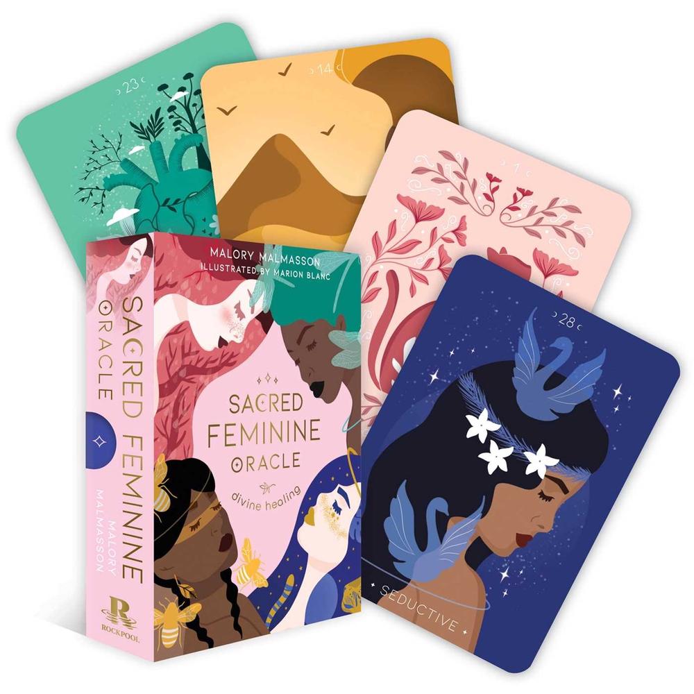 Sacred Feminine Oracle Cards - ex-display - opened