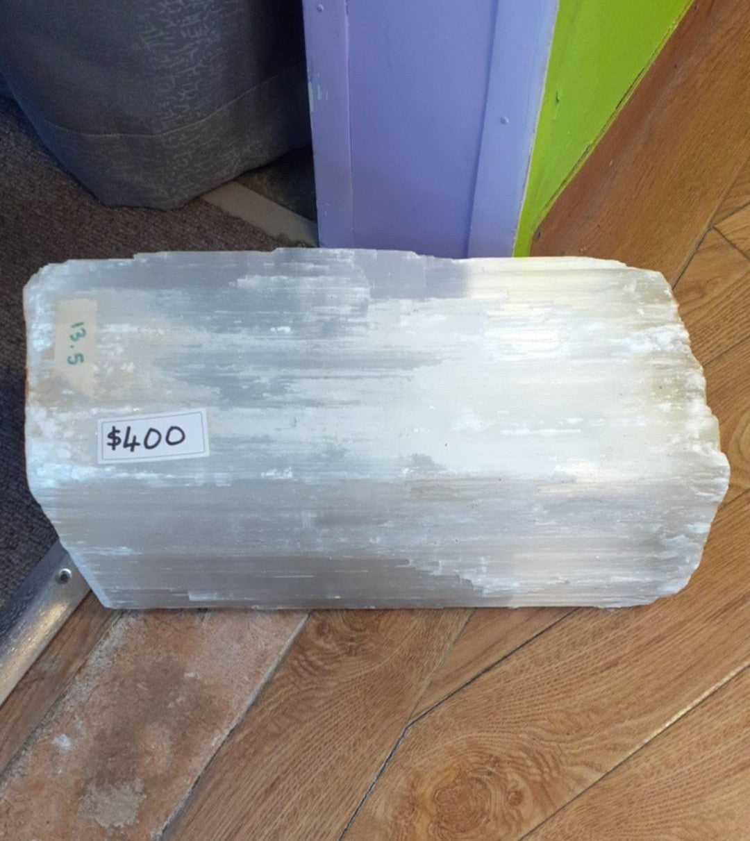Selenite Log 13.5kg