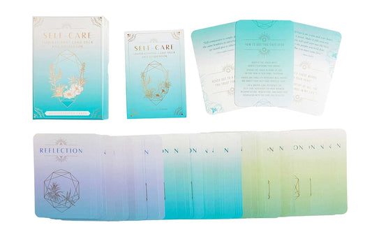 Self-Care Inspirational Card Deck and Guidebook