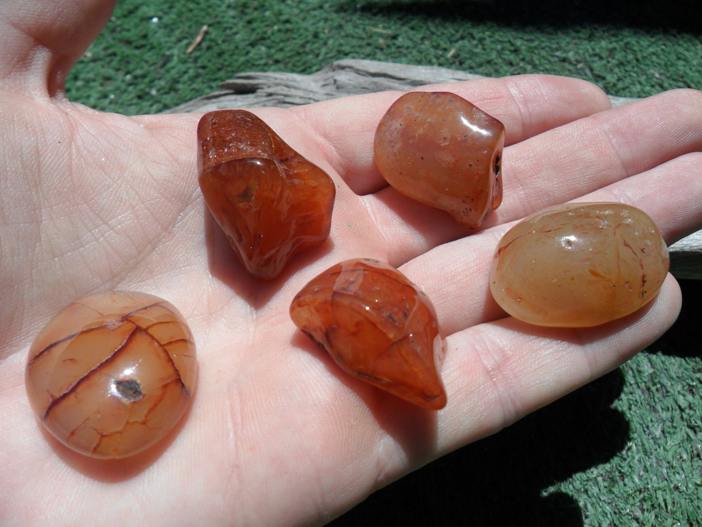 Tumbled Carnelian