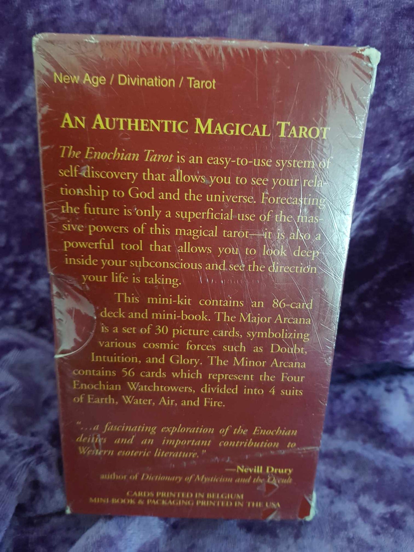 THE ENOCHIAN TAROT 2ND EDITION FIRST PRINTING PUBLISHED IN 2000, RARE