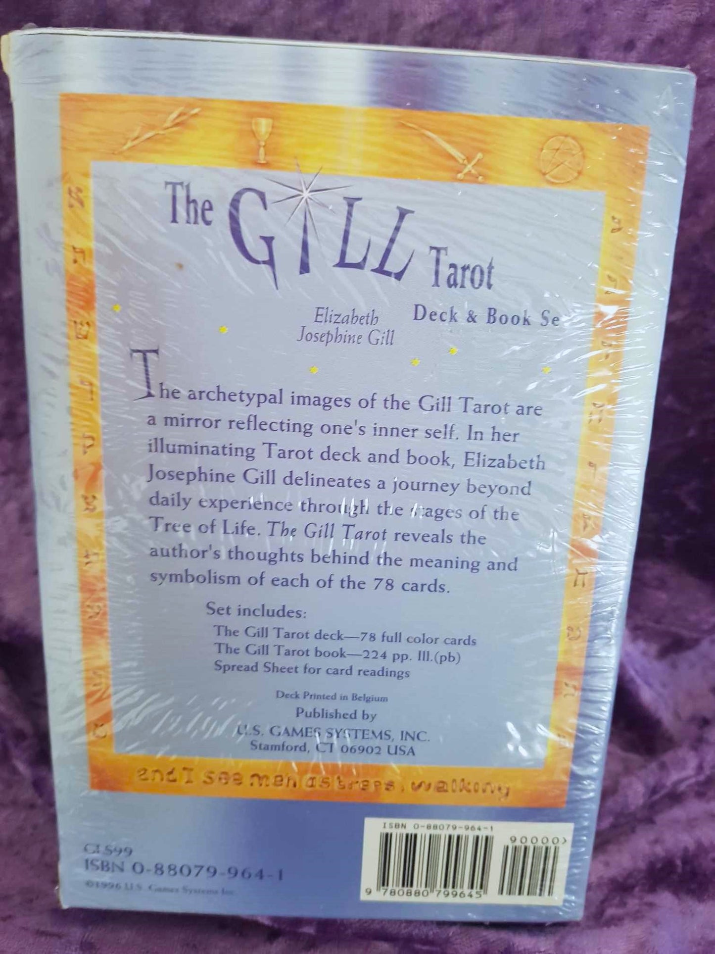 The Gill Tarot Cards Brand New 1st Edition 1996 Rare Collectors Item