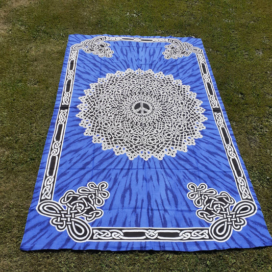 Celtic Peace bedcover/wall hanging/tapestry