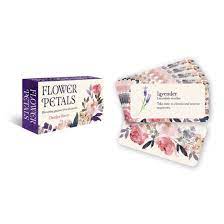 Flower Petals Mini Affirmation Cards