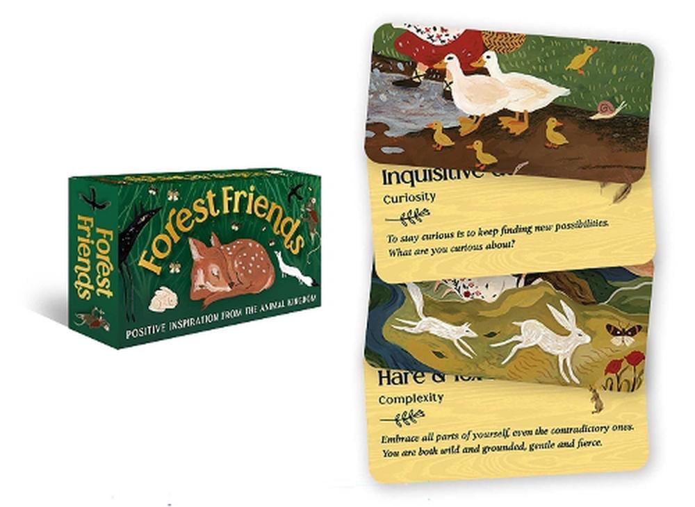 Forest Friends Mini Affirmation Cards