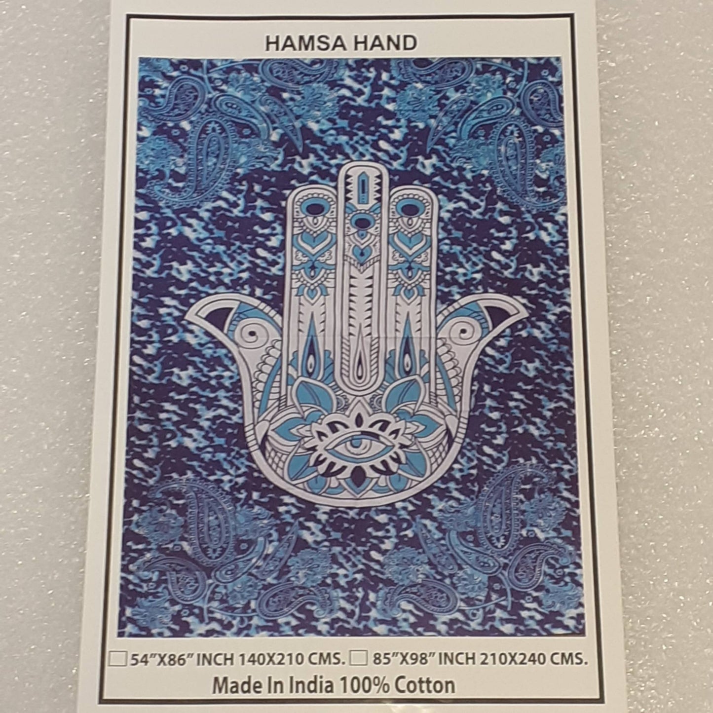 Hamsa Hand bedcover/wall hanging/tapestry