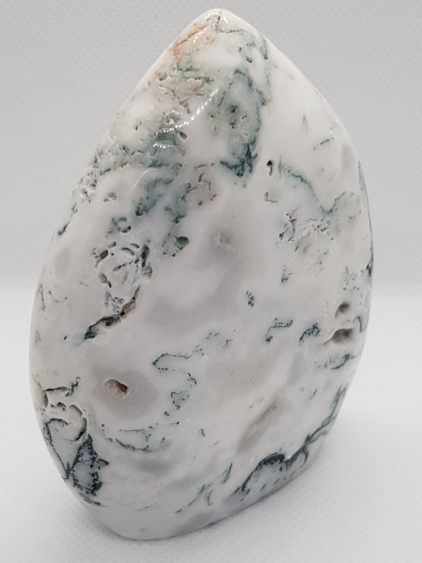 Moss agate flame