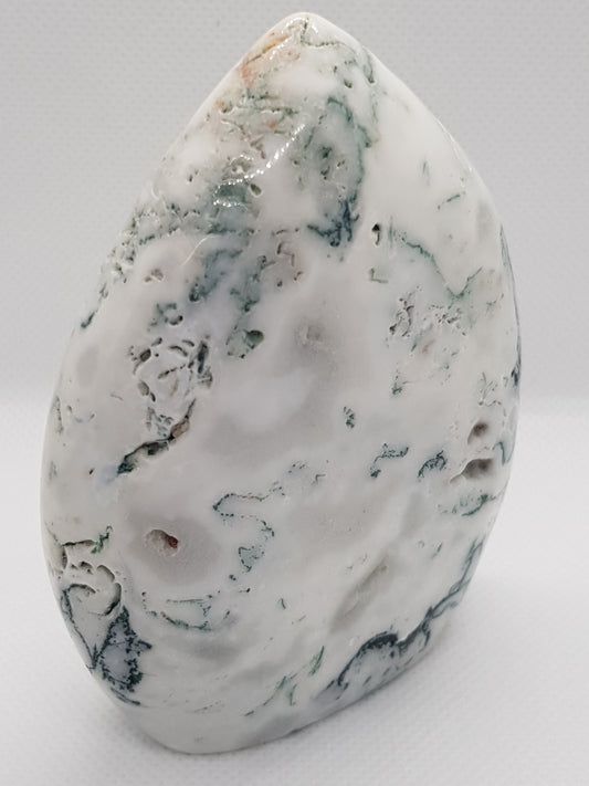 Moss agate flame