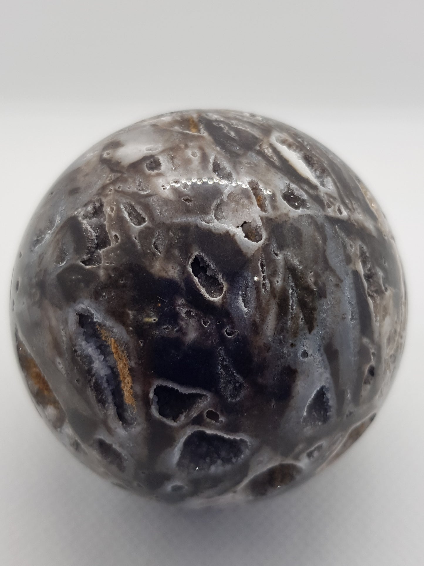 Black Sphalerite Sphere