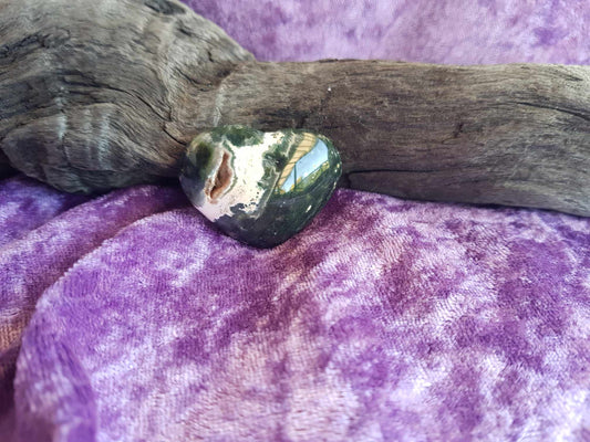 Ocean Jasper Heart