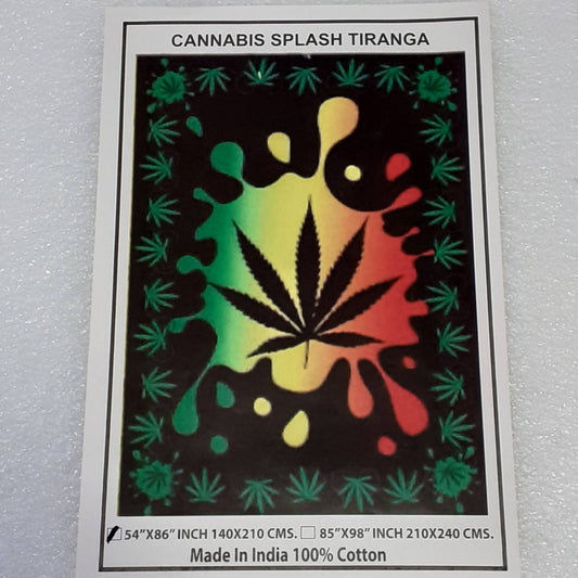 Rasta bedcover/wall hanging/tapestry