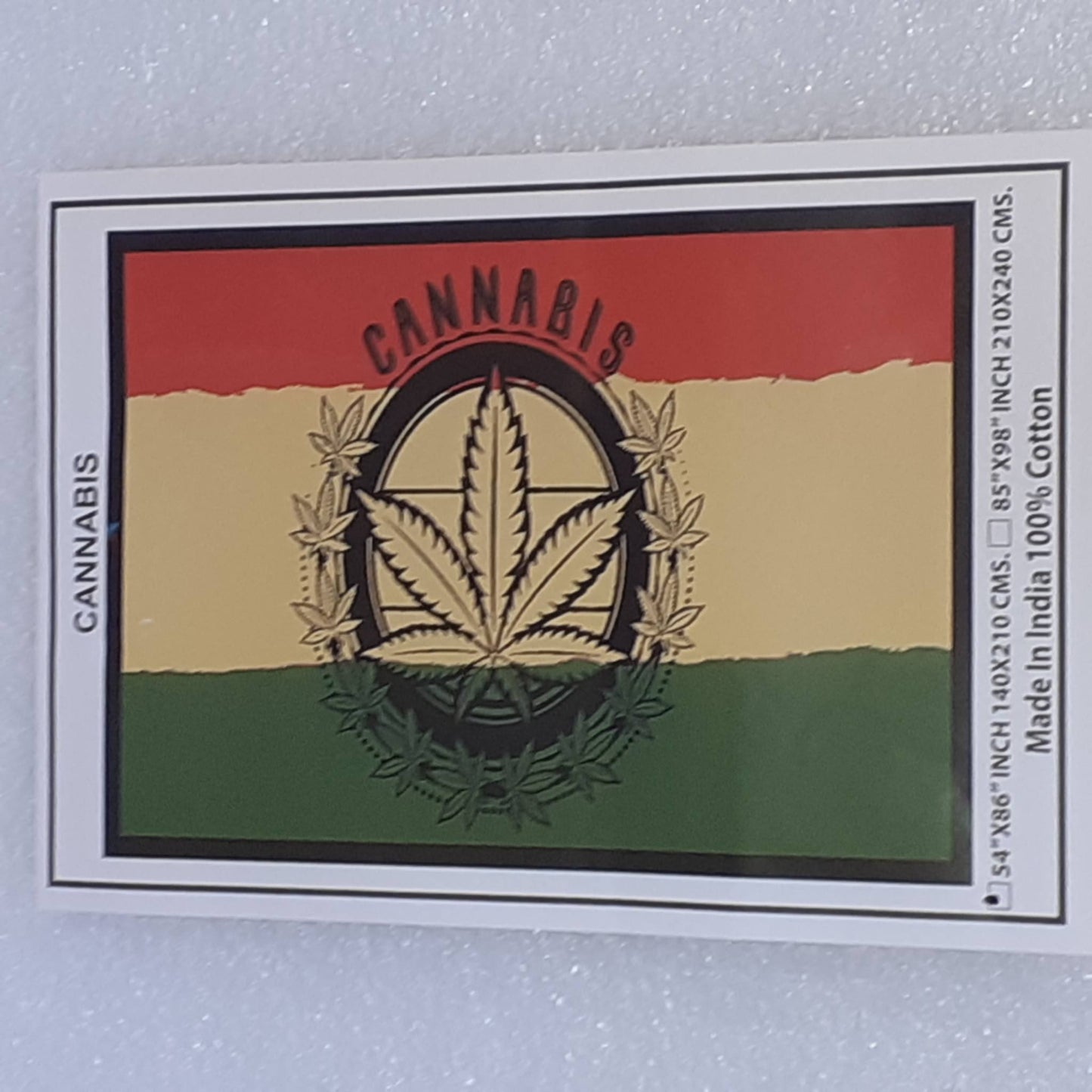 Rasta bedcover/wall hanging/tapestry