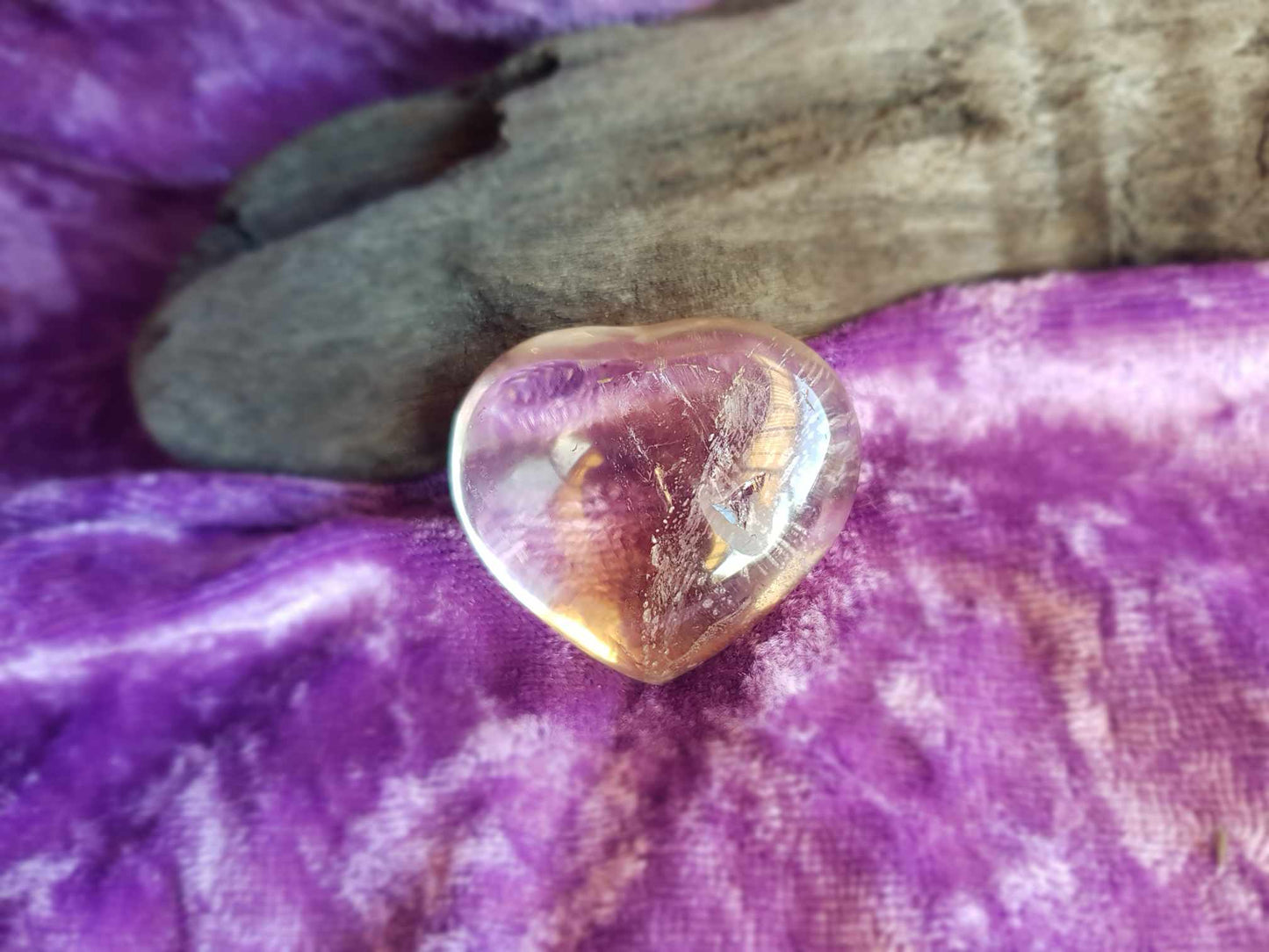 Smokey Quartz Heart