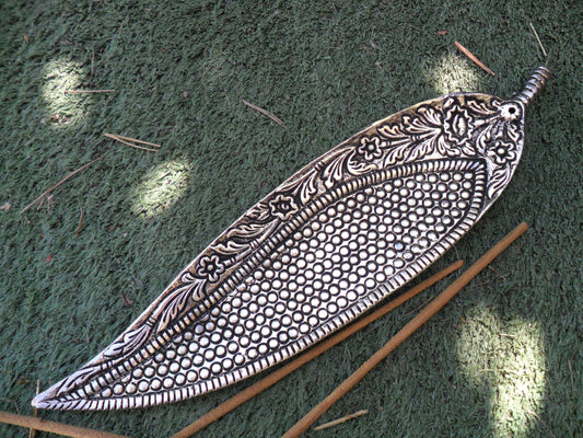 Incense burner ash catcher