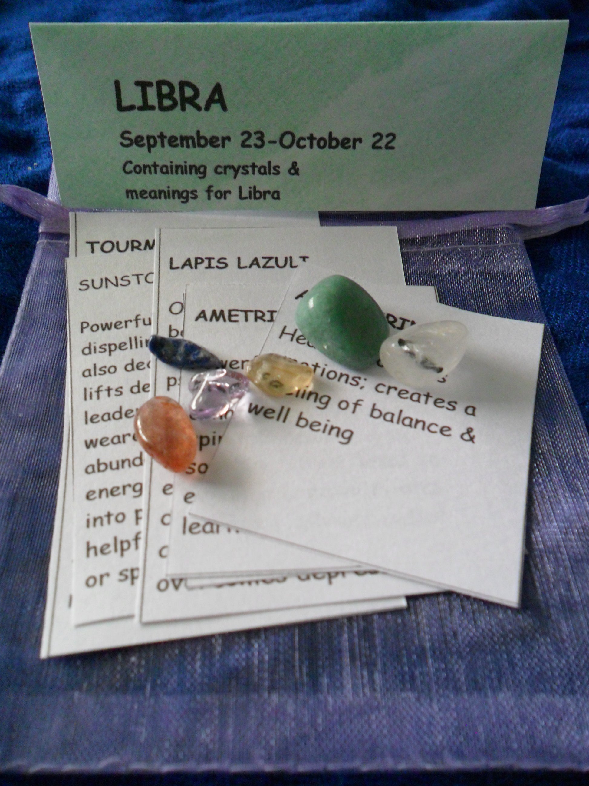 Libra crystal kit