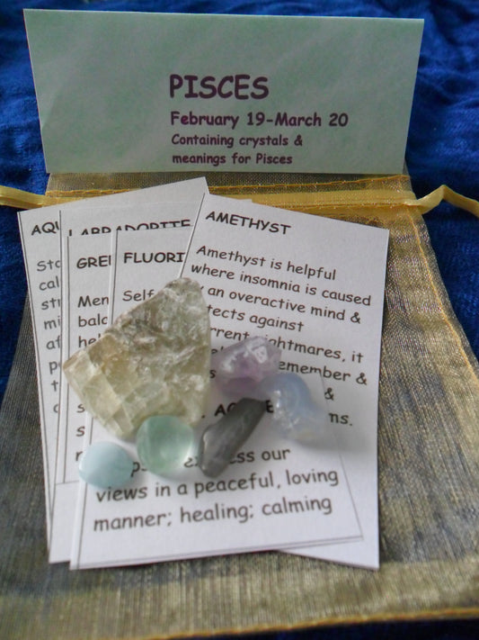 Pisces crystal kit