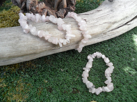 Rose quartz bracelet