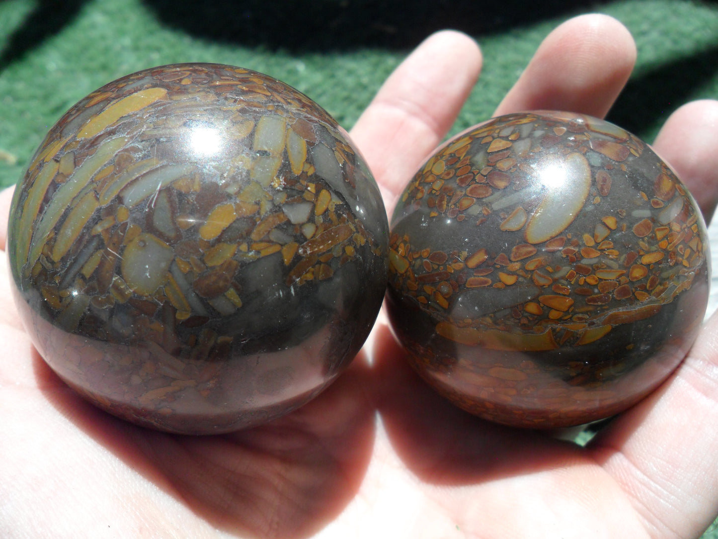 Bamboo Jasper Sphere