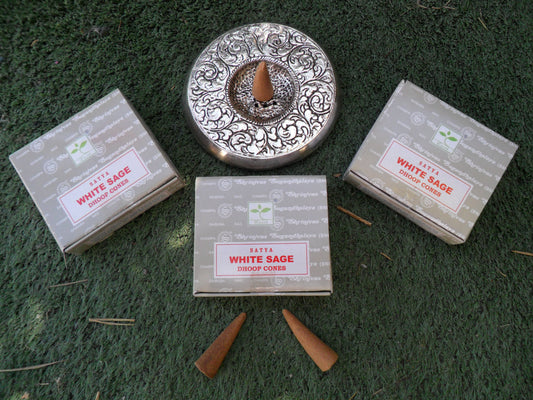 White Sage incense cones